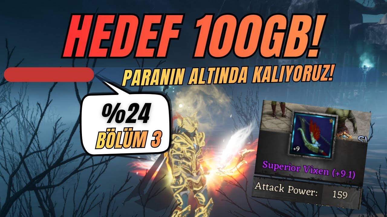 Rise Online HEDEF 100 GB | BÖLÜM 3 | HEDEFİN ÇEYREĞİNE ULAŞTIK | NASIL FARM ATIYORUM?