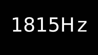 Speaker Sound Test 1815Hz