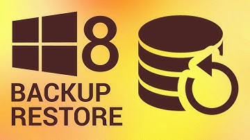 How to Backup and Restore Windows 8