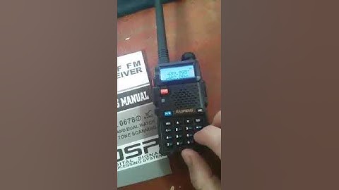 Baofeng uv-5r error