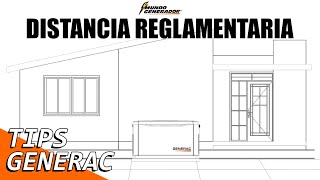 TIPS GENERAC💡 / Medidas mínimas para la colocación del generador GENERAC - Mundo Generador