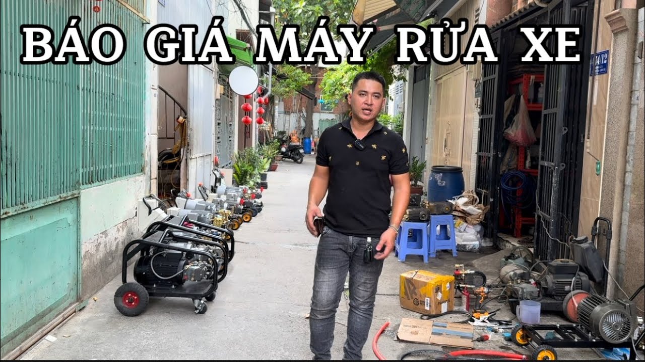 BÁO GIÁ MÁY RỬA XE CAO ÁP MÁY RỬA XE PHÚC THƠ