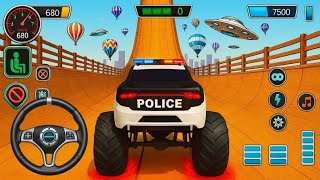 Monster Truck Mega Ramp Impossible Driver - Mega Ramp Monster Truck Racing - Android Gameplay screenshot 1