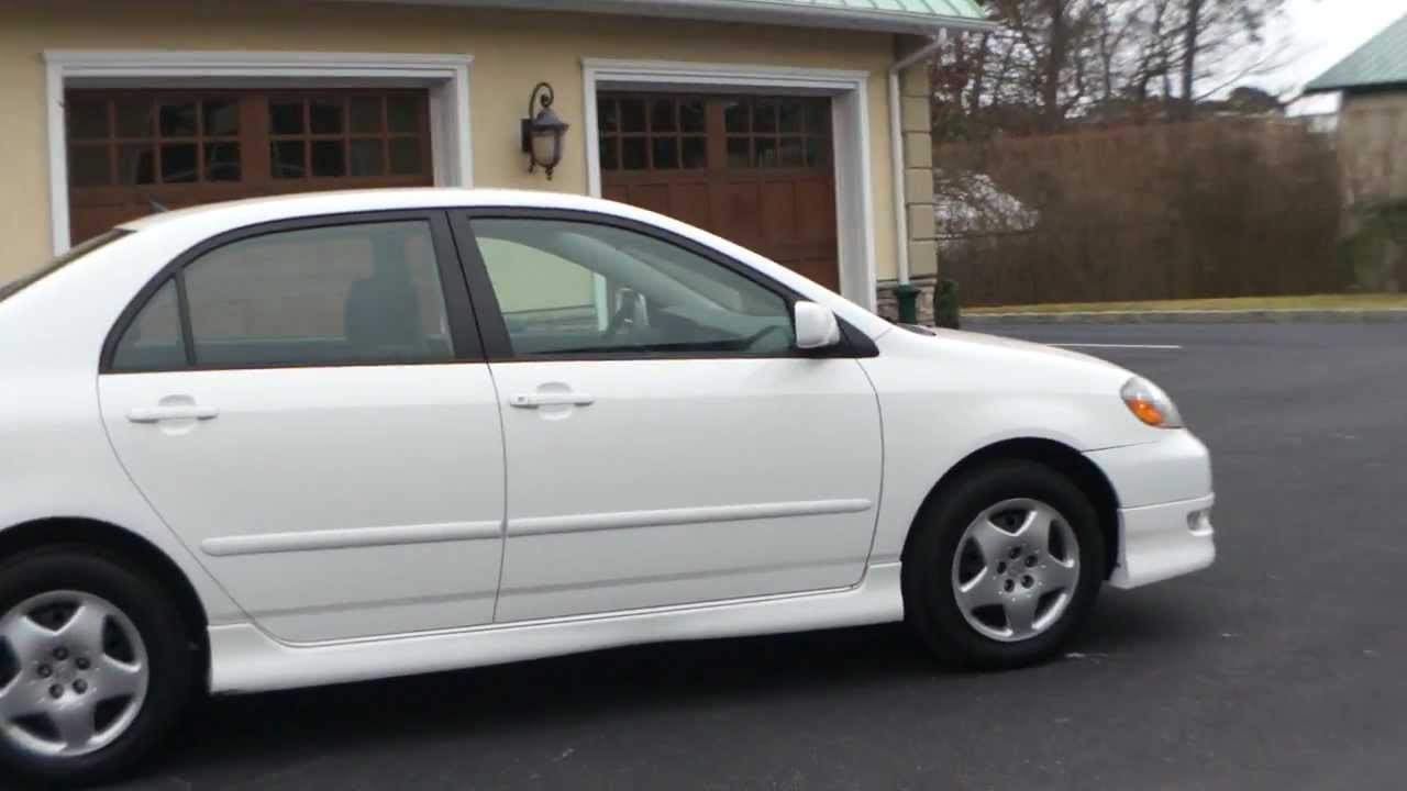 2006 Toyota Corolla S For Sale - YouTube