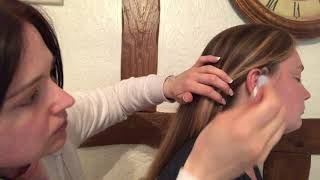 💕ASMR ~ Majestic Ear Pampering with Hairplay ~ Various Brushes 💕