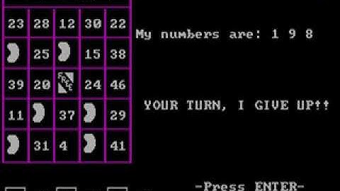 Arithmetic Games Set 1  HYPERSPIN DOS MICROSOFT EXODOS NOT MINE VIDEOS1981