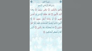 تلاوة خاشعة للشيخ فارس عباد ـ سورة التين ۩ مكتوبة ۩ Sourate AT TIN  Fares Abbad
