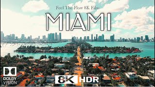 Miami, Florida in 8K HD - The Magic City, By Drone (120Fps)