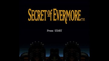 Secret of Evermore - Super Nintendo Entertainment System - Intro & Title Screen