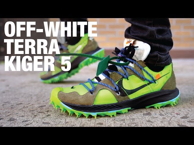 OFF WHITE Nike Zoom Terra Kiger 5 Review & On Feet - YouTube