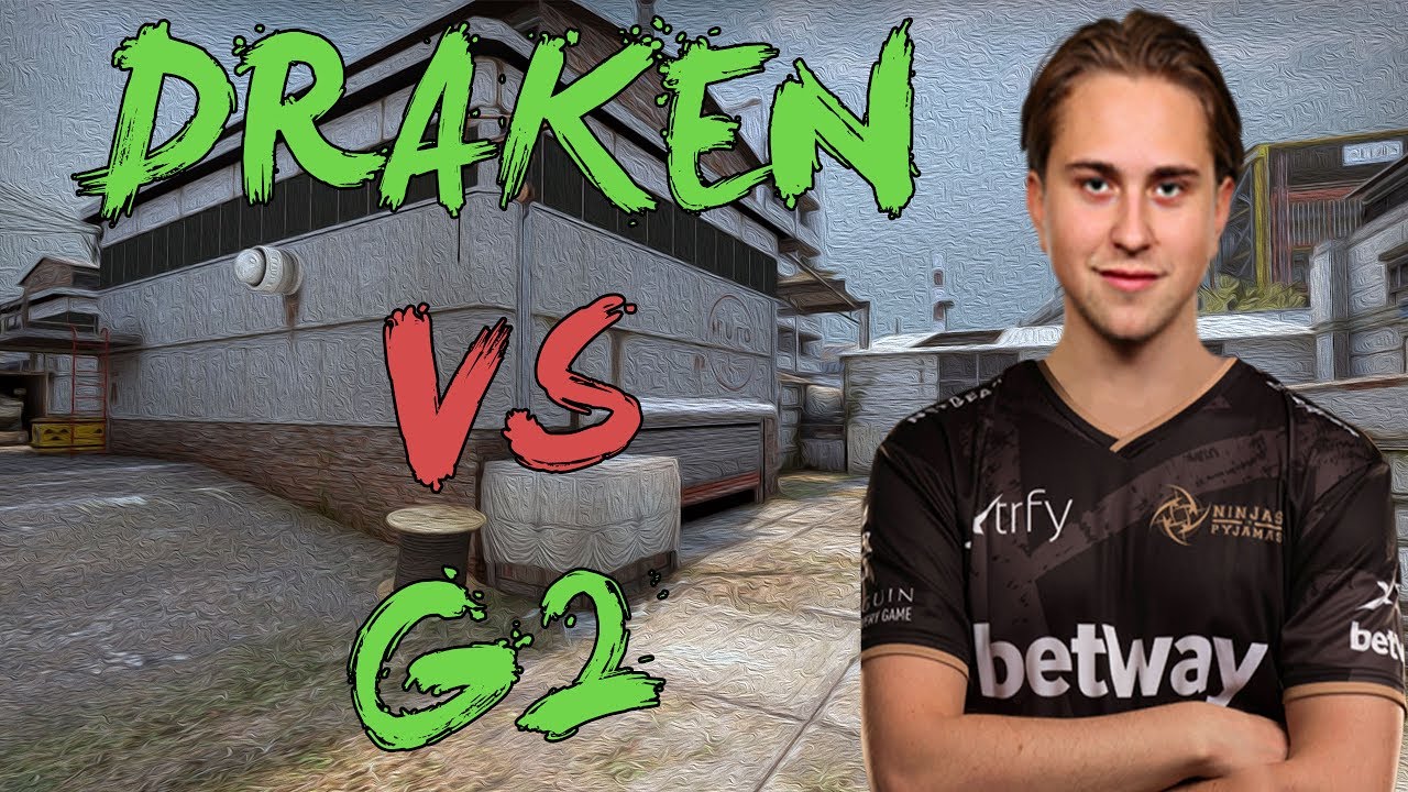 CSGO: POV NiP draken vs G2 (28/19) cache @ ECS Season 3 EU - YouTube