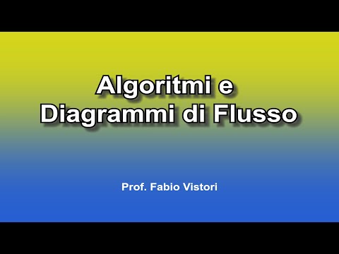 Video: Differenza Tra Algoritmo E Diagramma Di Flusso