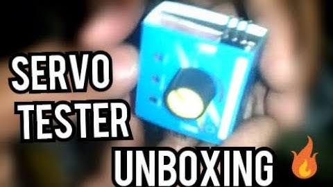 Servo tester unboxing from flipkart.