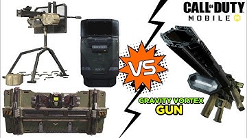New Operator Skill Gravity Vortex Gun Vs Transform Shield/Ballistic Shield/Shield Turret Cod Mobile