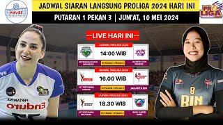 JADWAL LIVE, [JAKARTA BIN VS JAKARTA PERTAMINA ENDURO] PROLIGA 2024 PUTARAN 1 PEKAN 3