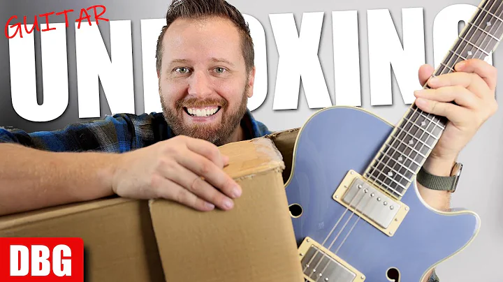 Unboxing a Guitar Almost NOBODY Has Seen before!!