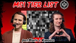 MSI 2024 Tier List - feat.Monte & Nymaera