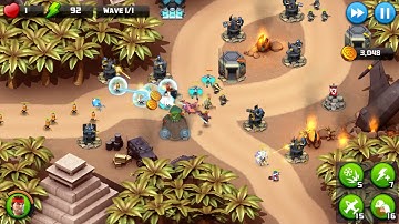 Alien Creeps TD - Level 9-Criss Crossing - Spec Ops