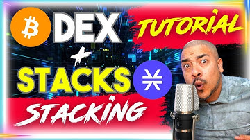 Bitcoin DEX tutorial Alex labs the next $CAKE ? &  Stacking stacks crypto