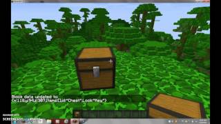 How To Lock Chests In Minecraft no mods works in 1.9
