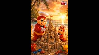We Built the BIGGEST Sandcastle Ever… Jollibee &amp; Mini Gone Wrong 😱💥