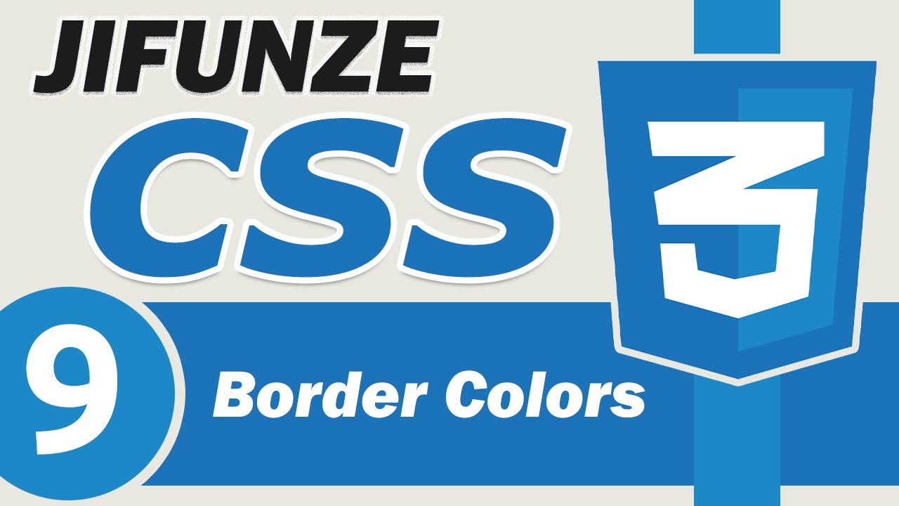 9. CSS Border Color | Jinsi ya Kuweka Border katika HTML Element ...