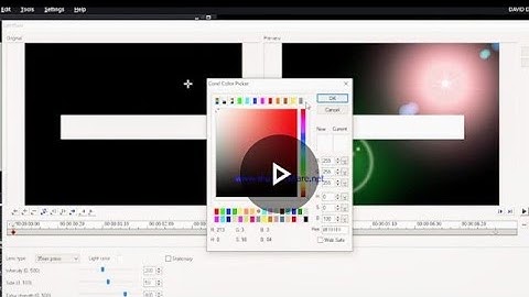 Cinematic video Caption in corel video studio Pro.