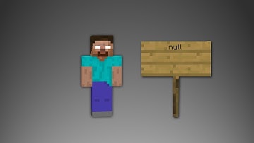 Minecraft - Scary Herobrine and Null sightings!!!