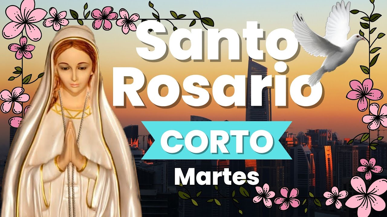 Santo Rosario CORTO, misterios Dolorosos Martes 28 de Marzo del 2023 🙏🏼 ...