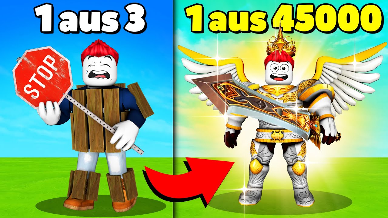 Nur 0,01% der Spieler bekommen DIESE WAFFE in Roblox RNG Battles