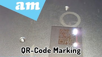 QR Code Marking on Stainless Steel by LabelMark Fiber Laser Marking Machine with Free Software
