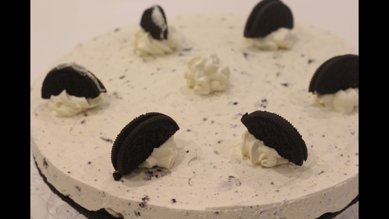 Cheesecake Oreo Au Mascarpone Youtube Cheesecake Oreo Au Mascarpone Youtube