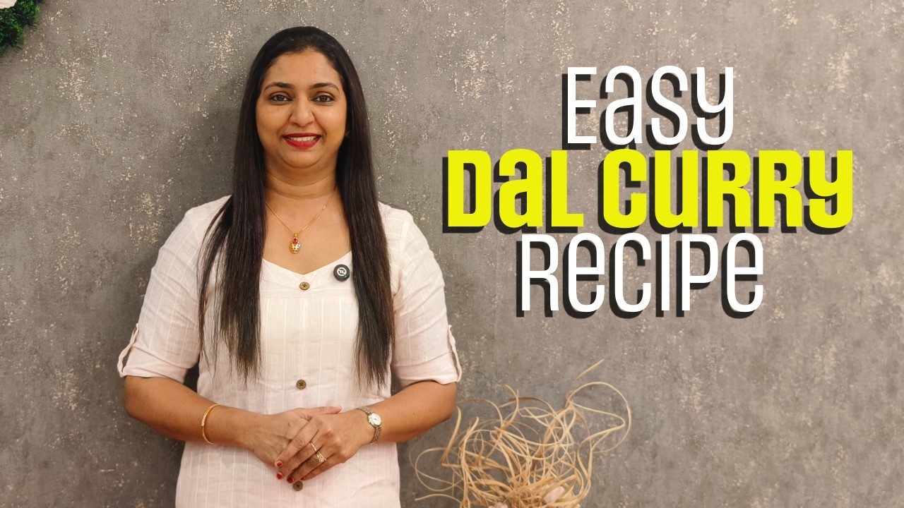 Easy Dal Curry Recipe || Perfect with Ghee Rice 💛