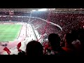 النشيد الوطني التونسي بصوت 60000 مشجع مباراة ليبيا