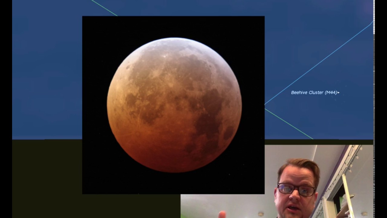 January 31st 2018 Total Lunar Eclipse (Webb was WRONG) - YouTube