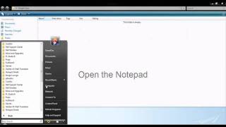 Simple Virus In Notepad