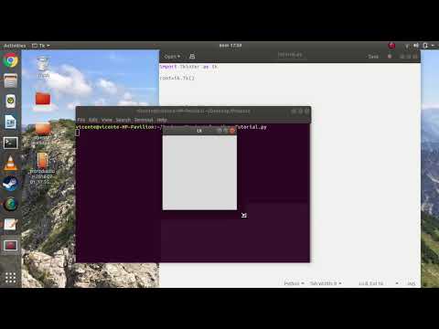 Python-Tkinter Tutorial-Labels and Buttons