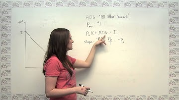 A Budget Constraint Summary