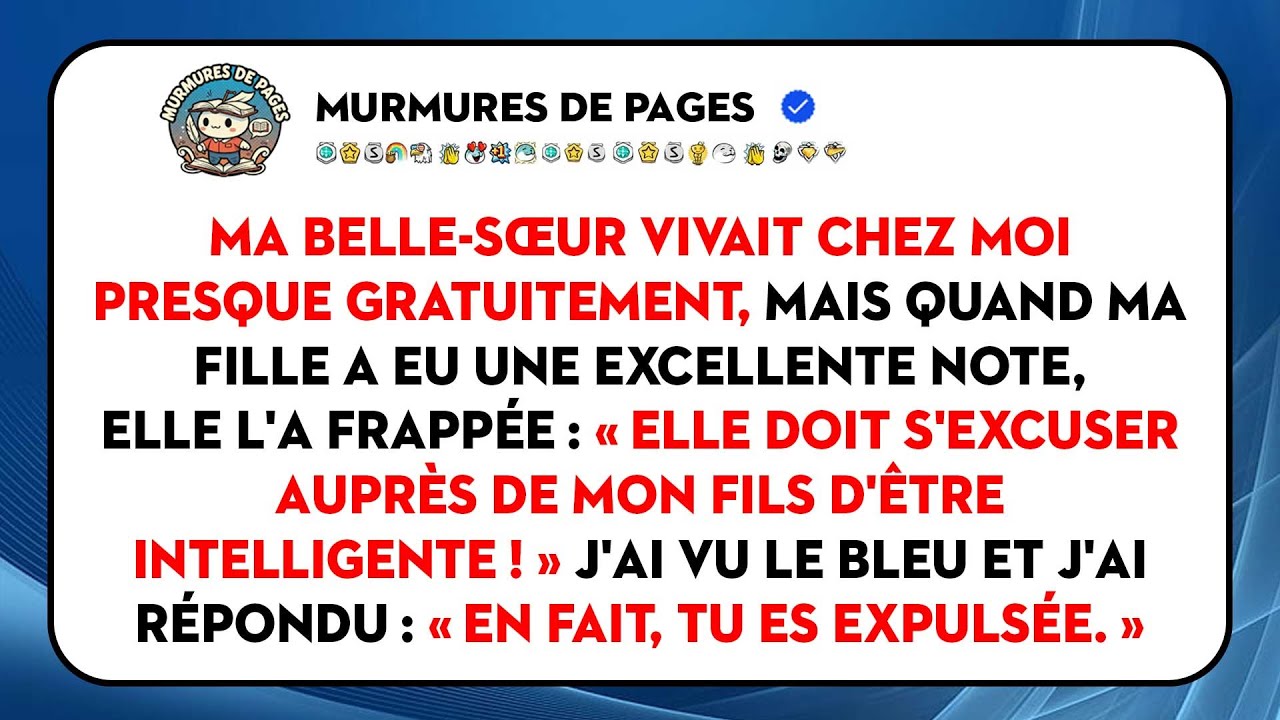 Après Avoir Frappé Ma Fille Pour Un 