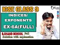 ICSE CLASS 9 EX-6A(FULL) INDICES/EXPONENTS | S CHAND BOOK SOLUTION | JBR ONLINE CLASSES