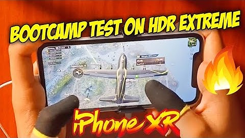 🔥iPhone XR Bootcamp Test on HDR + EXTREME After iOS 15.6 | 2022