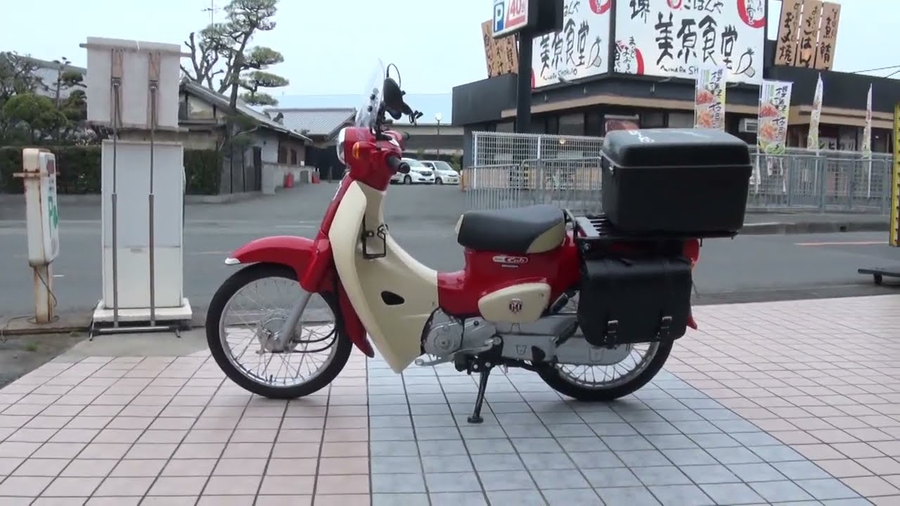 日本一周中の可愛い女子ライダー 60thカブ ホンダ スーパーカブ 60周年アニバーサリー Honda Super Cover 60th Anniversary Youtube