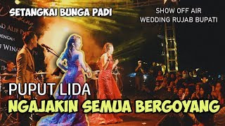 Setangkai Bunga Padi PUPUT Ngajakin Semua Bergoyang | Show Off Air Wedding Rujab Bupati Bulukumba