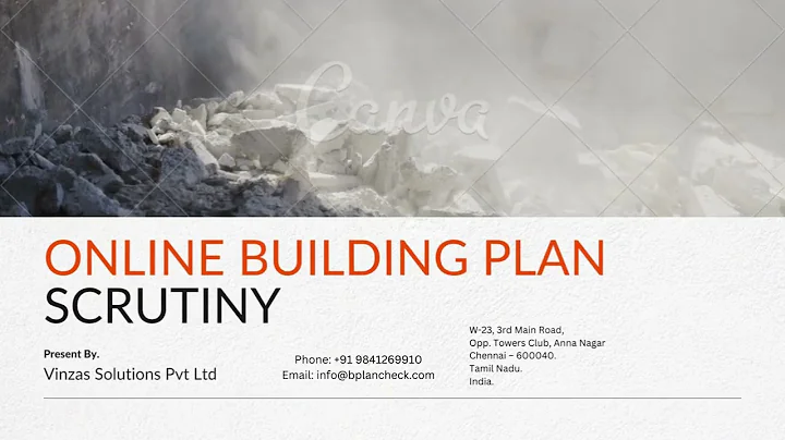 Online Building Plan Scrutiny