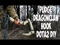 How to make Pudge Dragonclaw Hook from Dota2 DC HOOK DIY with templates