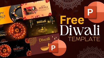 🔥Free PowerPoint Template | PowerPoint Creative Brand | Diwali decks #nikroba #portfolio #slide