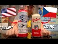 American tries the real budweiser czech republic vs budweiser usa