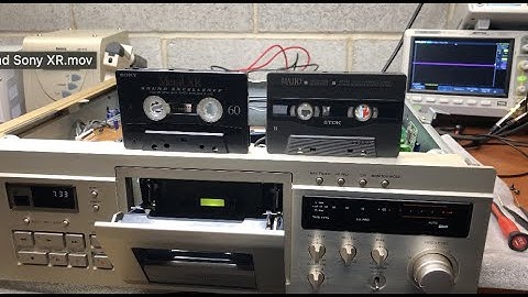 Part 3. Cassette shell stability TDK MA and Sony XR