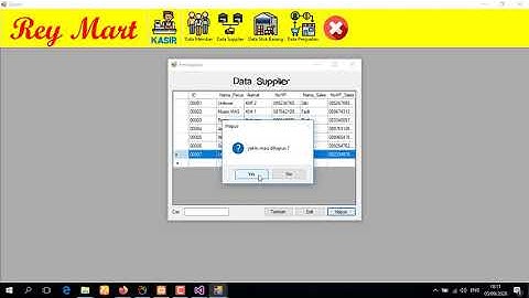 UAS Visual Studio - membuat aplikasi kasir market