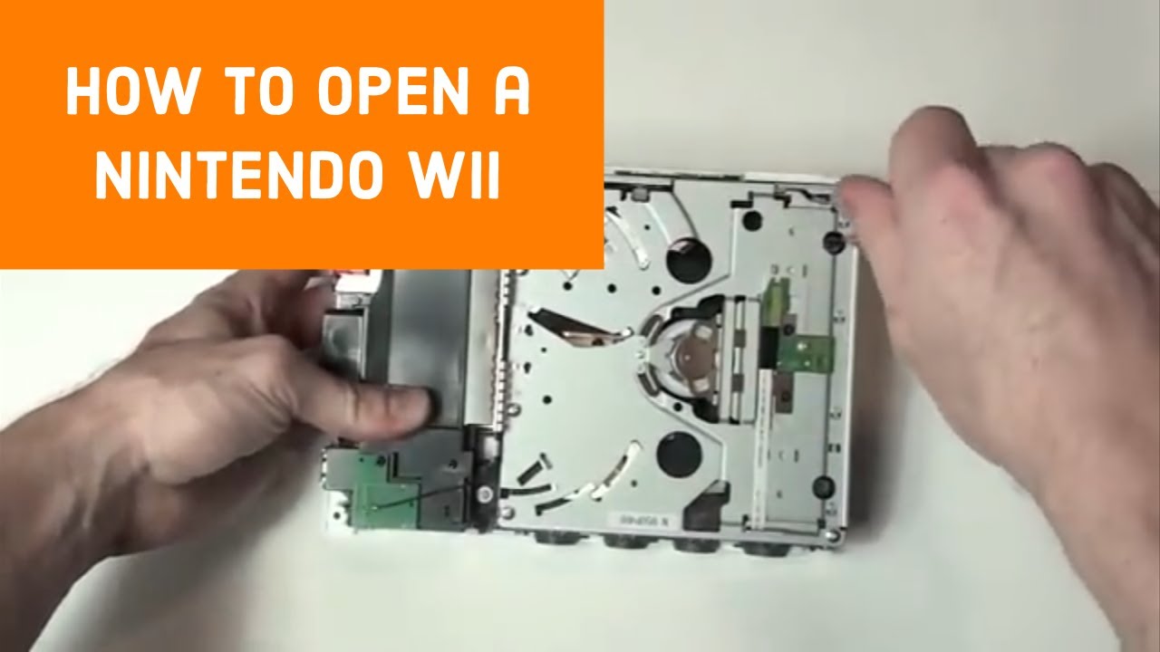 How to Open a Nintendo Wii for Repair - YouTube